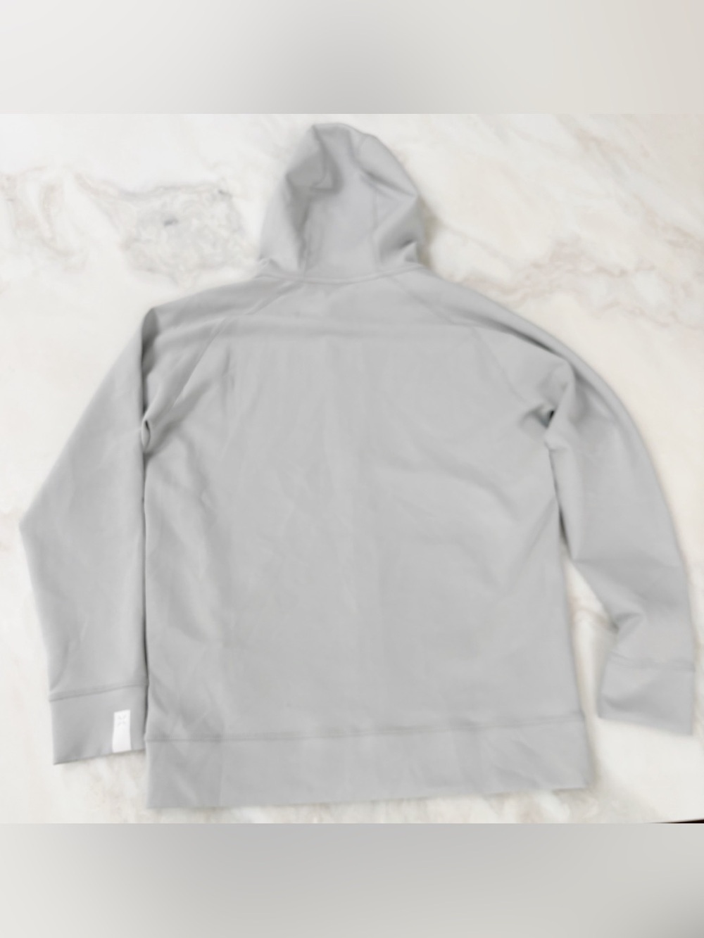 Ten Thousand Men’s Midweight Tech Full Zip Hoodie Size Medium Silver New* Flaw - Picture 8 of 11